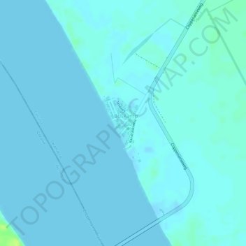 Topografische Karte Boskamp, Höhe, Relief