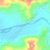 Topografische Karte Hilabangan River, Höhe, Relief