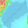 Topografische Karte بحيرة طونقة, Höhe, Relief