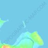 Topografische Karte Iniyao Island, Höhe, Relief