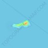 Topografische Karte Acheron Island, Höhe, Relief
