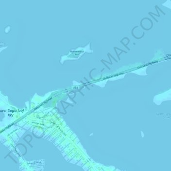 Topografische Karte North Harris Channel, Höhe, Relief