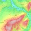 Topografische Karte Heyd, Reliefkarte, Höhenkarte