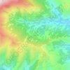 Topografische Karte Boscomare, Reliefkarte, Höhenkarte