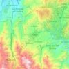 Topografische Karte Rubio, Reliefkarte, Höhenkarte