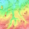 Topografische Karte Wasmes, Reliefkarte, Höhenkarte