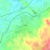Topografische Karte Naas, Reliefkarte, Höhenkarte