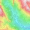 Topografische Karte Chiappera, Reliefkarte, Höhenkarte