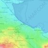 Topografische Karte Blackrock, Reliefkarte, Höhenkarte