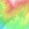 Topografische Karte Andrate San Giacomo, Reliefkarte, Höhenkarte