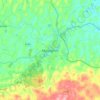 Topografische Karte Monaghan, Reliefkarte, Höhenkarte