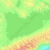 Topografische Karte གནམ་མཚོ་ (纳木错), Höhe, Relief
