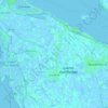 Topografische Karte Dirksland, Höhe, Relief