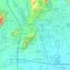 Topografische Karte Ivrée, Reliefkarte, Höhenkarte