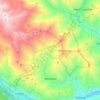 Topografische Karte Ribordone, Reliefkarte, Höhenkarte