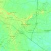 Topografische Karte Badia Polesine, Reliefkarte, Höhenkarte