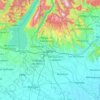 Topografische Karte VR, Reliefkarte, Höhenkarte