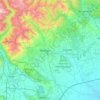 Topografische Karte Biella, Reliefkarte, Höhenkarte