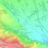 Topografische Karte Cerrione, Reliefkarte, Höhenkarte