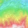 Topografische Karte Gravière, Reliefkarte, Höhenkarte