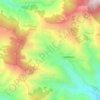 Topografische Karte Magma, Höhe, Relief
