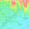 Topografische Karte Verona, Reliefkarte, Höhenkarte