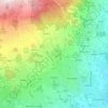 Topografische Karte Pedara, Reliefkarte, Höhenkarte