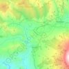 Topografische Karte Bronte, Reliefkarte, Höhenkarte