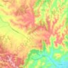 Topografische Karte Montà, Reliefkarte, Höhenkarte