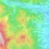 Topografische Karte Prarostino, Reliefkarte, Höhenkarte