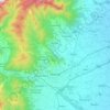 Topografische Karte Pinerolo, Reliefkarte, Höhenkarte
