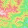 Topografische Karte Ormea, Reliefkarte, Höhenkarte