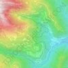 Topografische Karte Alto, Reliefkarte, Höhenkarte