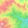 Topografische Karte Crissolo, Reliefkarte, Höhenkarte