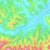 Topografische Karte Canelli, Reliefkarte, Höhenkarte