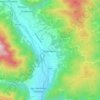 Topografische Karte Villar Perosa, Reliefkarte, Höhenkarte