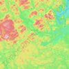 Topografische Karte Bancroft, Reliefkarte, Höhenkarte