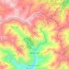 Topografische Karte Valprato Soana, Reliefkarte, Höhenkarte