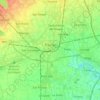 Topografische Karte Treviso, Reliefkarte, Höhenkarte