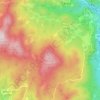 Topografische Karte Madonna del Sasso, Reliefkarte, Höhenkarte