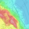 Topografische Karte Dormelletto, Reliefkarte, Höhenkarte