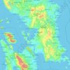Topografische Karte Samar, Höhe, Relief