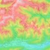 Topografische Karte Craveggia, Reliefkarte, Höhenkarte