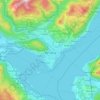 Topografische Karte Verbania, Reliefkarte, Höhenkarte