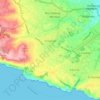 Topografische Karte Is-Siġġiewi, Höhe, Relief
