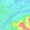 Topografische Karte Crimea, Reliefkarte, Höhenkarte